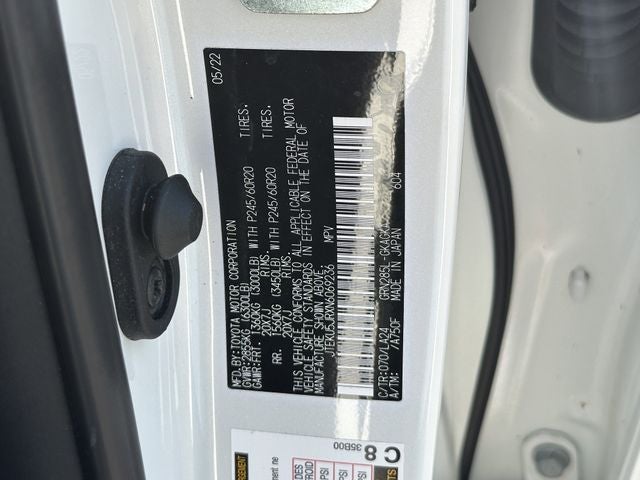 2022 Toyota 4Runner Limited w/Third Row Seating