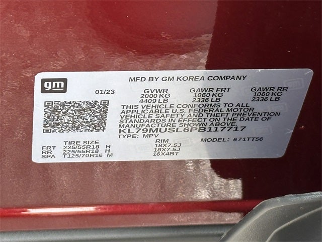 2023 Chevrolet TrailBlazer RS