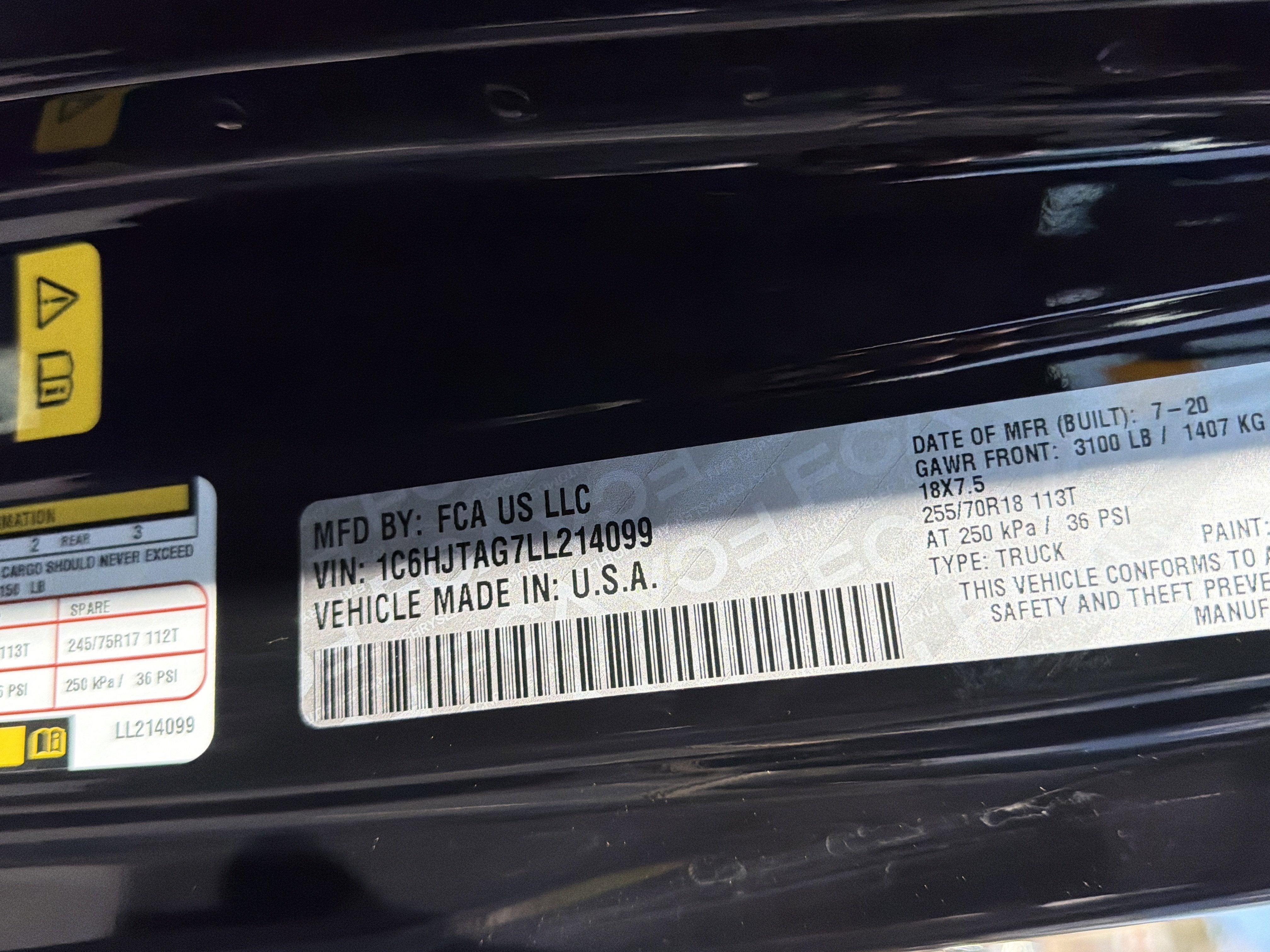 2020 Jeep Gladiator Altitude