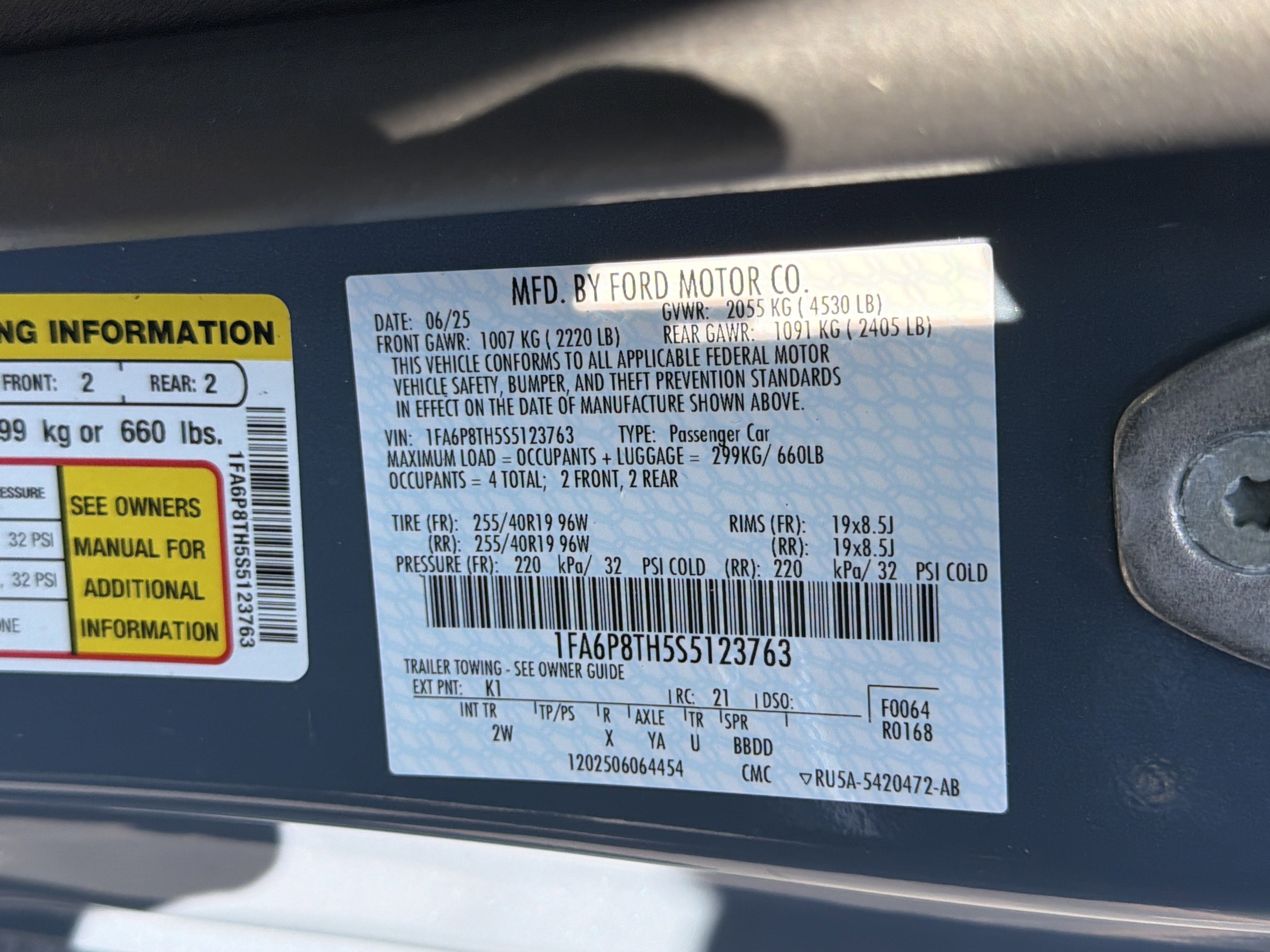 2025 Ford Mustang EcoBoost