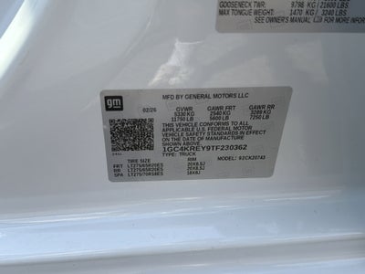 2026 Chevrolet Silverado 2500HD High Country