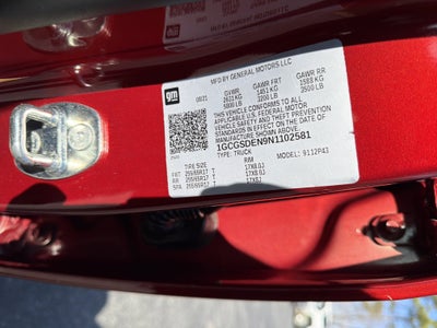 2022 Chevrolet Colorado 2WD Z71