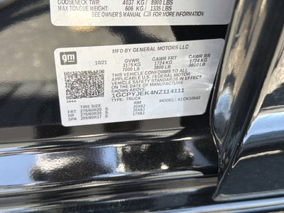2022 Chevrolet Silverado 1500 LTD LT