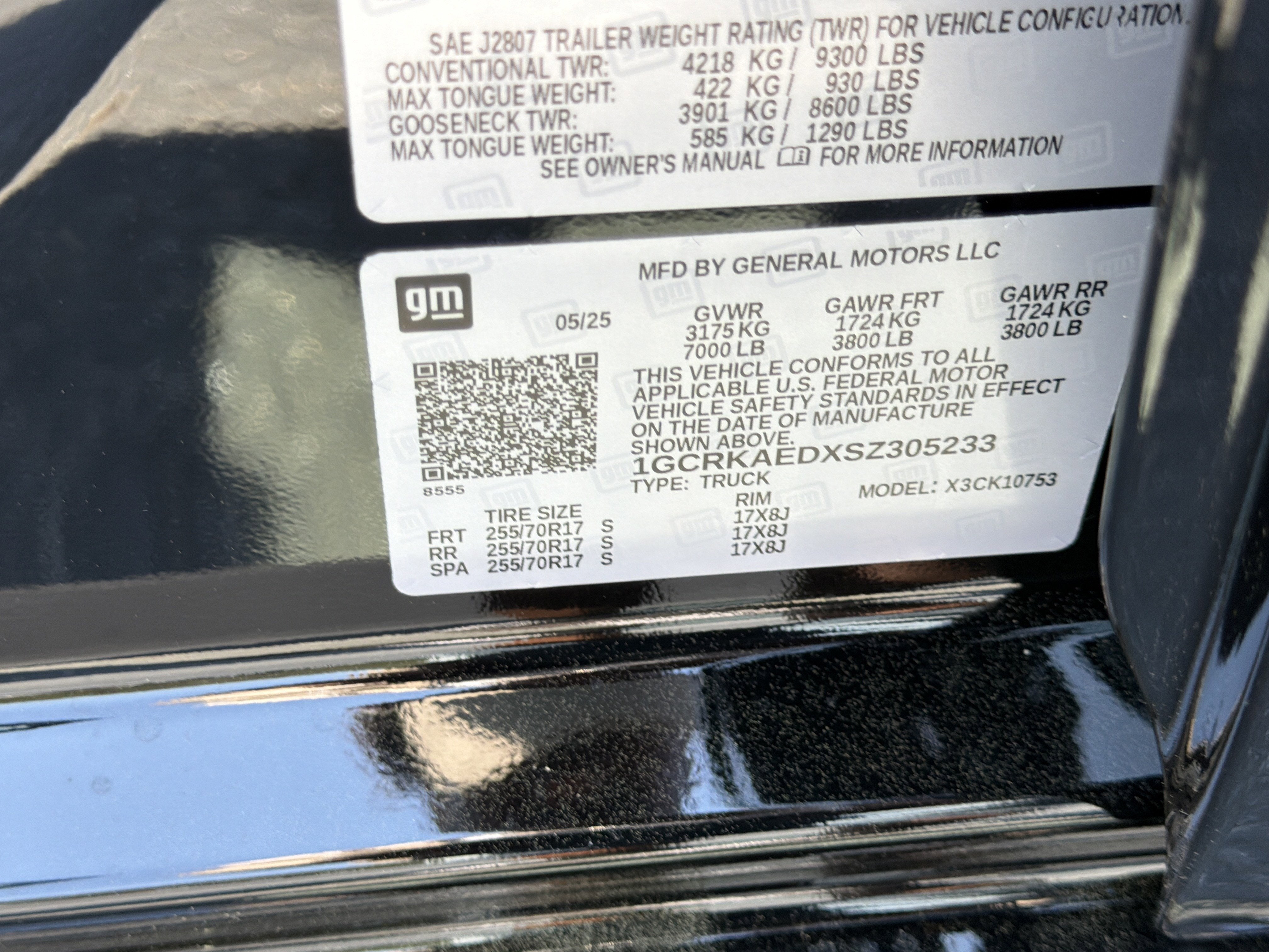 2025 Chevrolet Silverado 1500 Work Truck