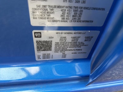 2025 Chevrolet Silverado 1500 LT