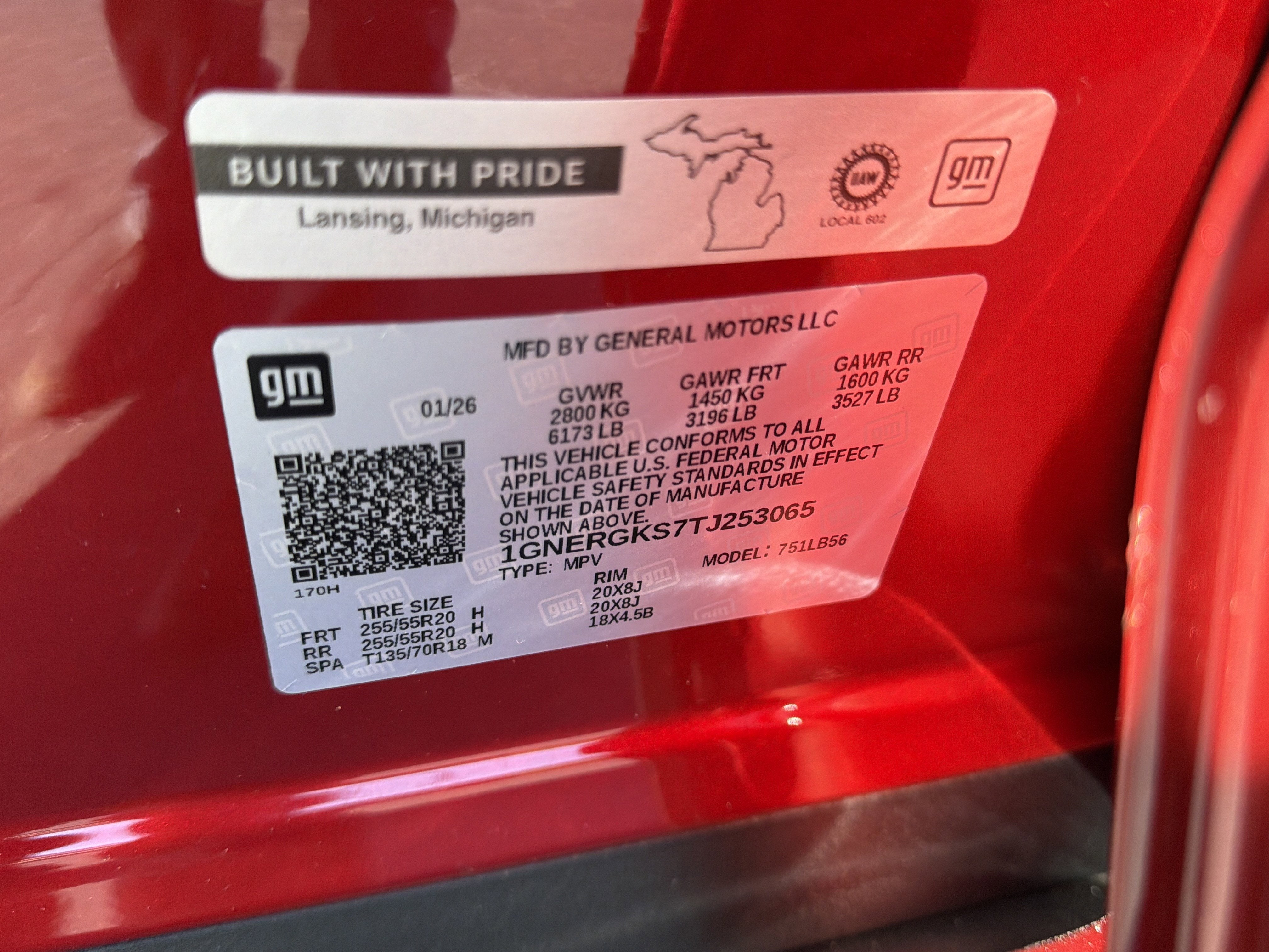 2026 Chevrolet Traverse FWD LT