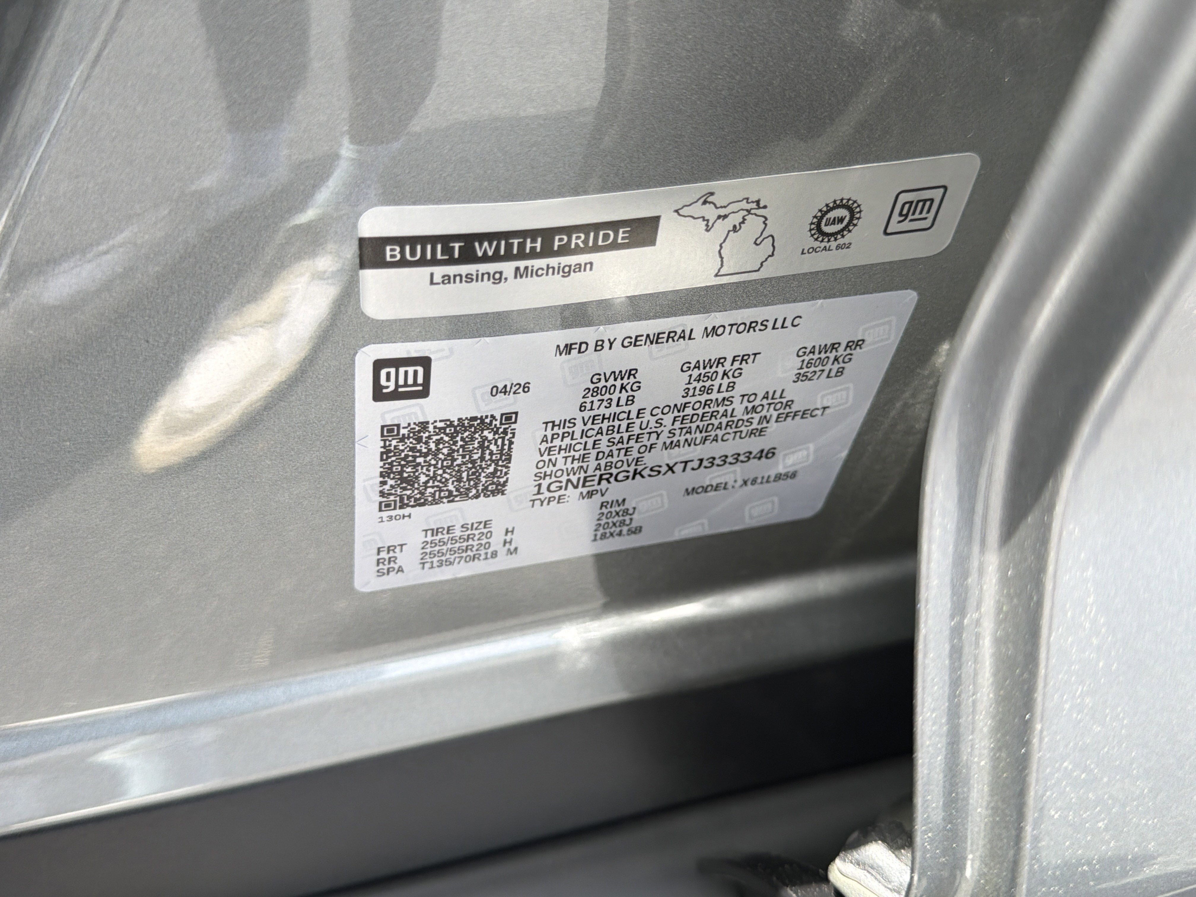 2025 Chevrolet Traverse AWD LT
