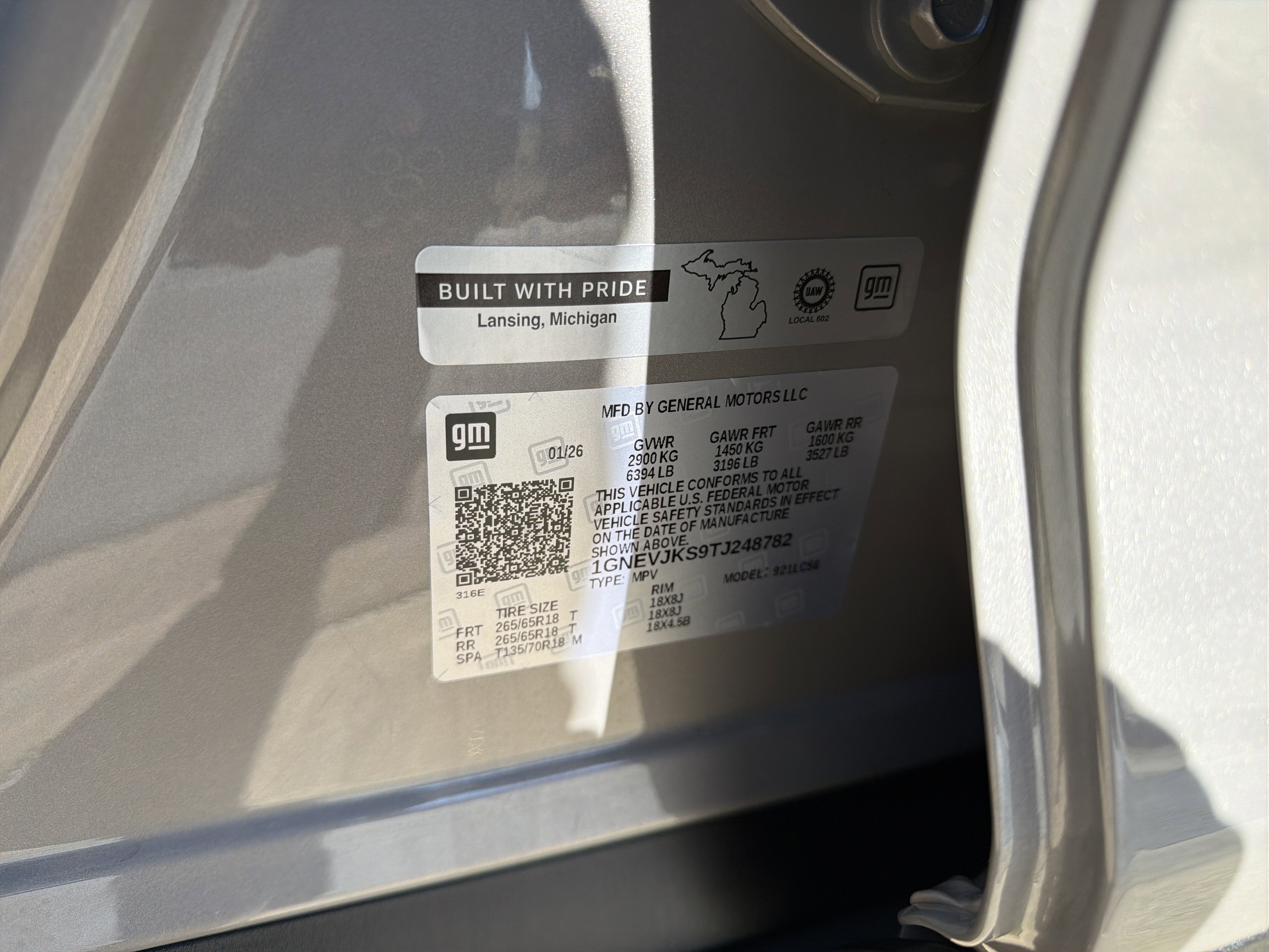 2026 Chevrolet Traverse AWD Z71