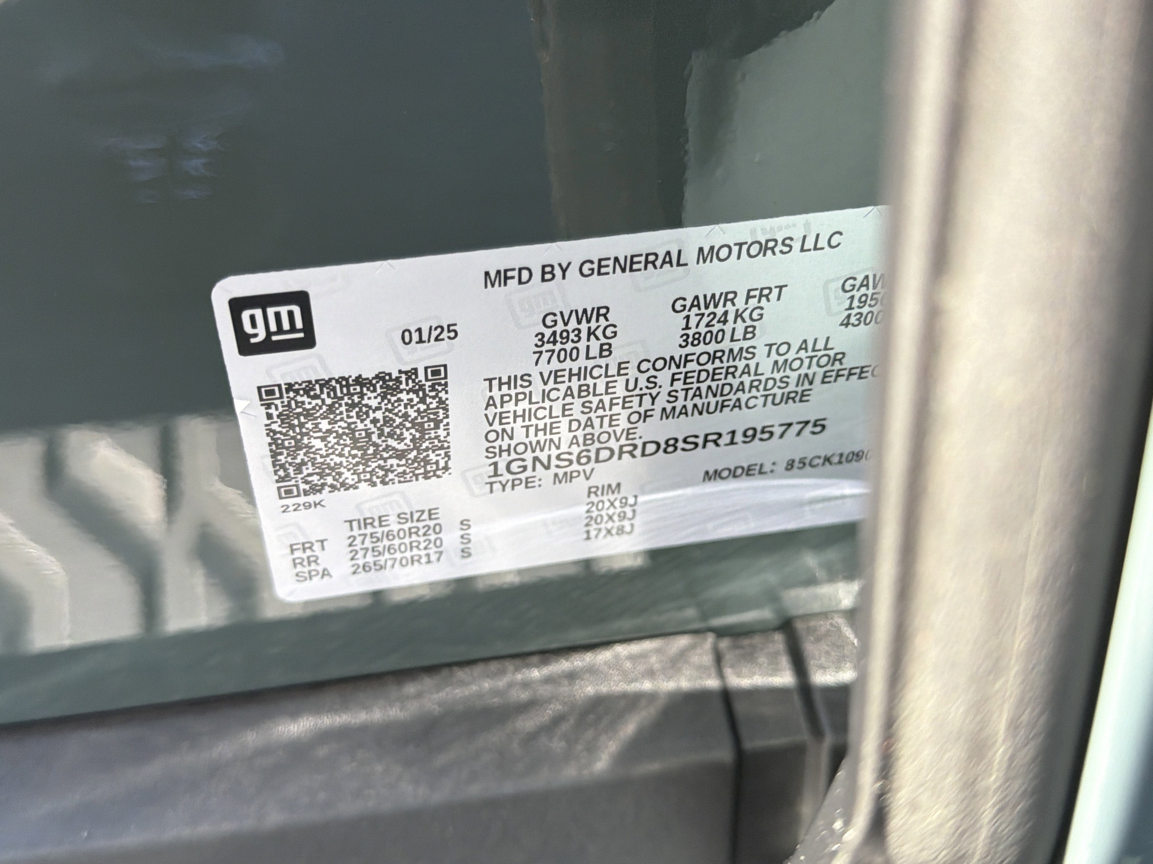 2025 Chevrolet Suburban Z71