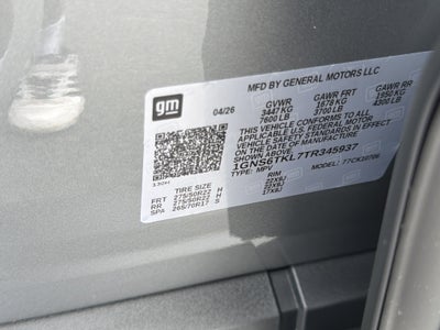 2026 Chevrolet Tahoe High Country