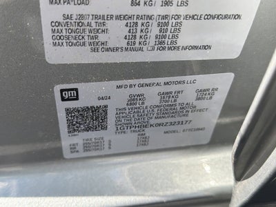 2024 GMC Sierra 1500 SLE