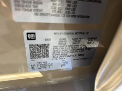 2023 GMC Sierra 1500 AT4