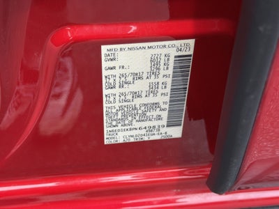 2023 Nissan Frontier PRO-4X