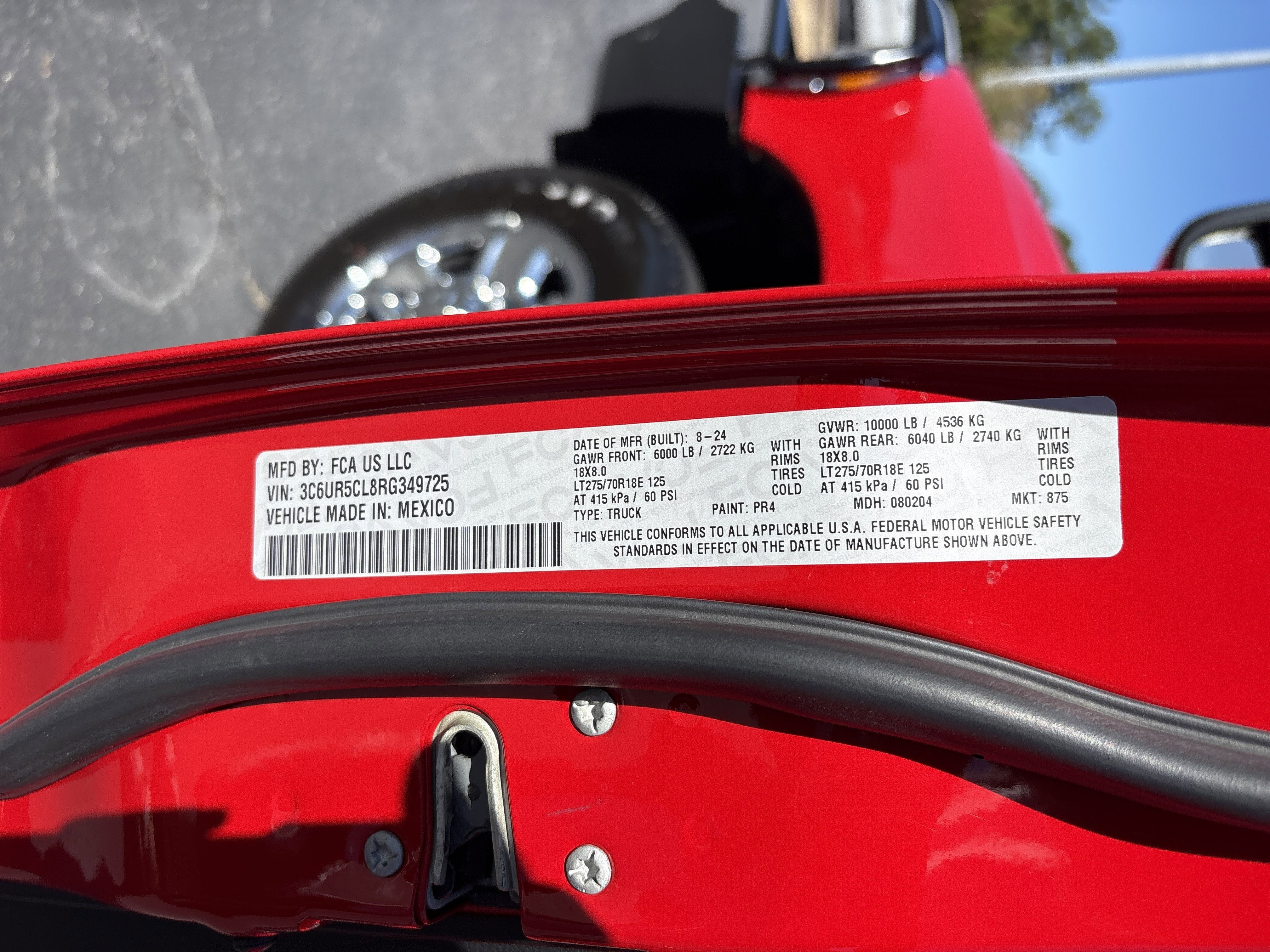 2024 RAM 2500 Tradesman