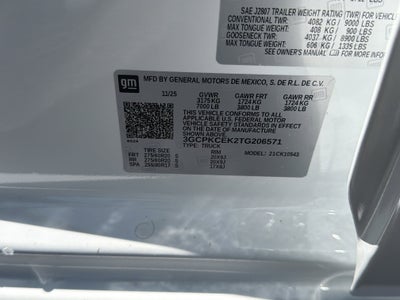 2026 Chevrolet Silverado 1500 Custom Trail Boss