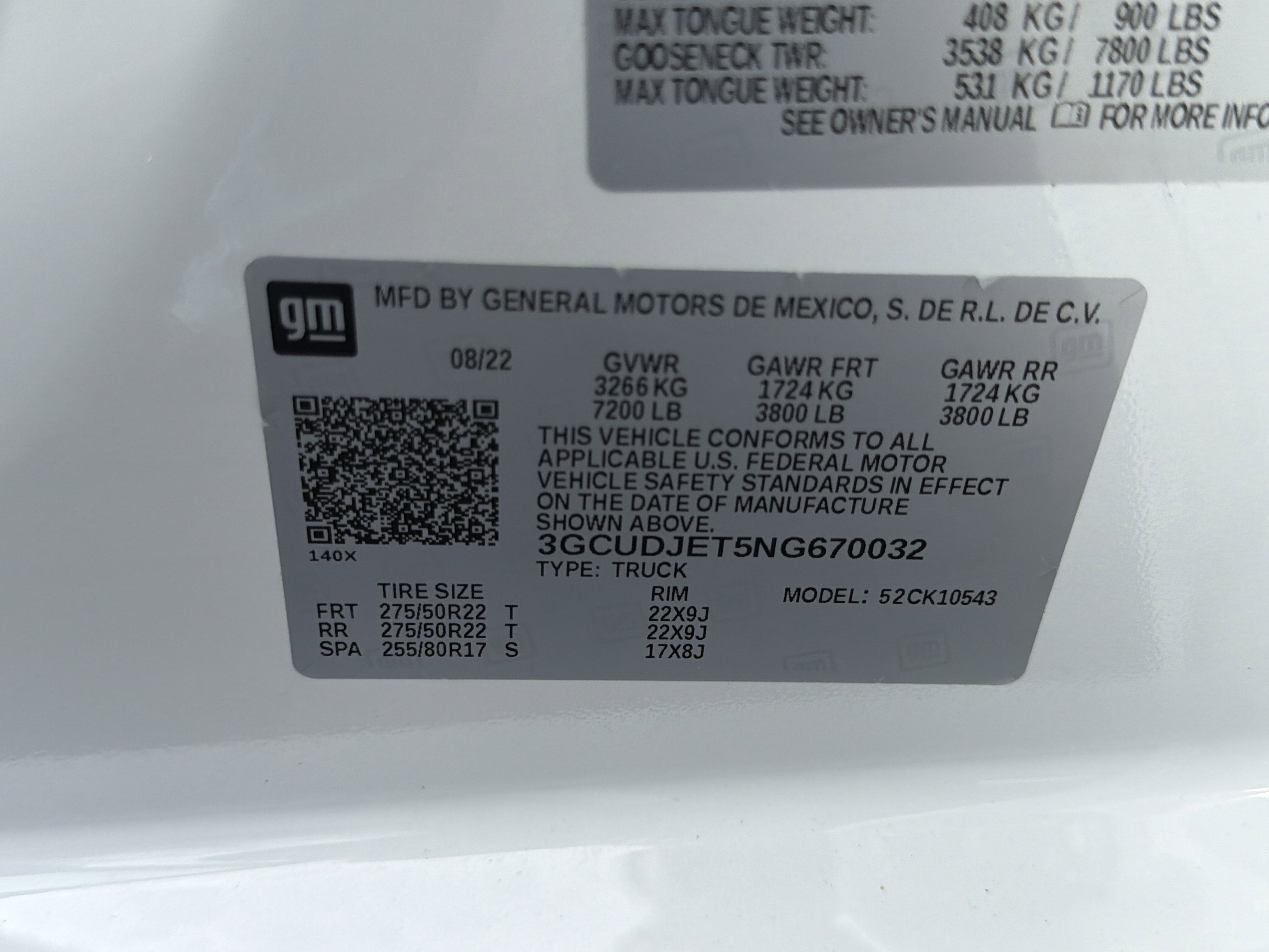 2022 Chevrolet Silverado 1500 High Country