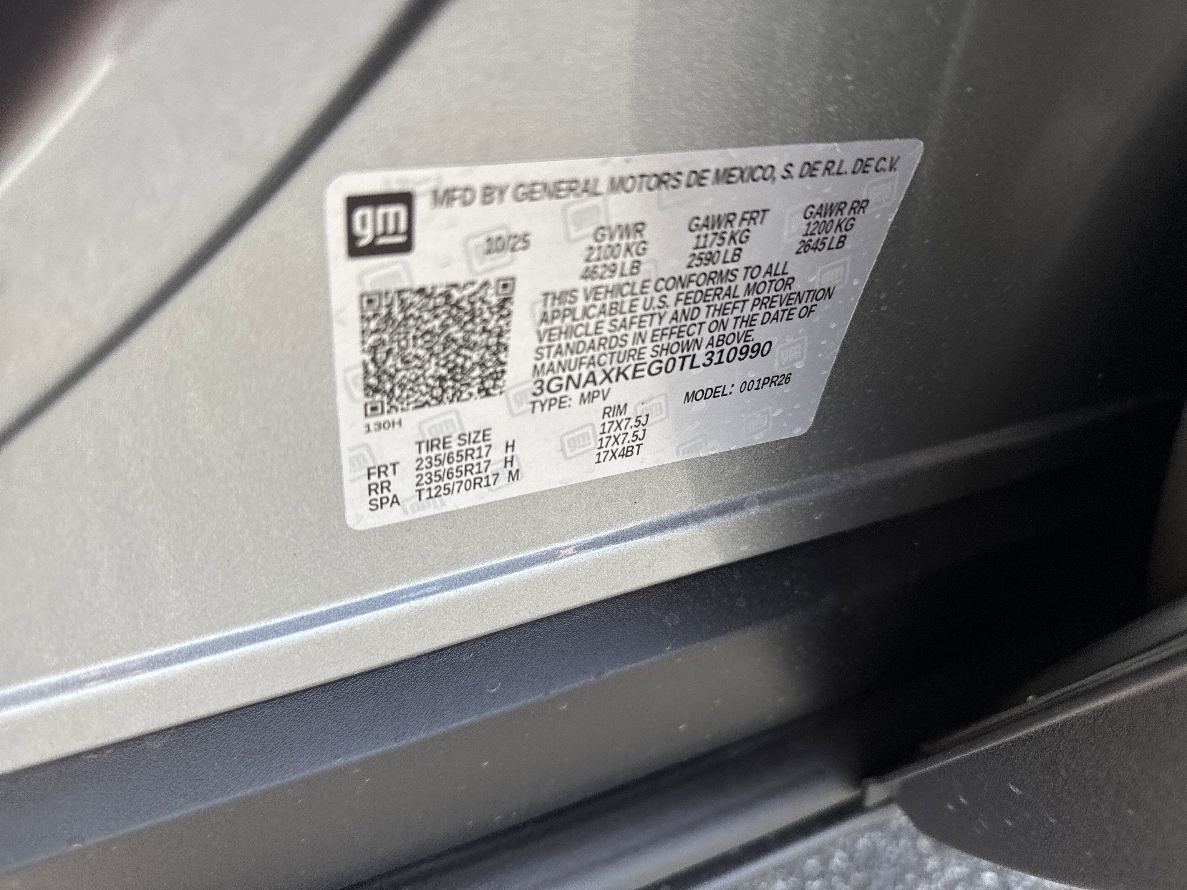 2026 Chevrolet Equinox FWD ACTIV