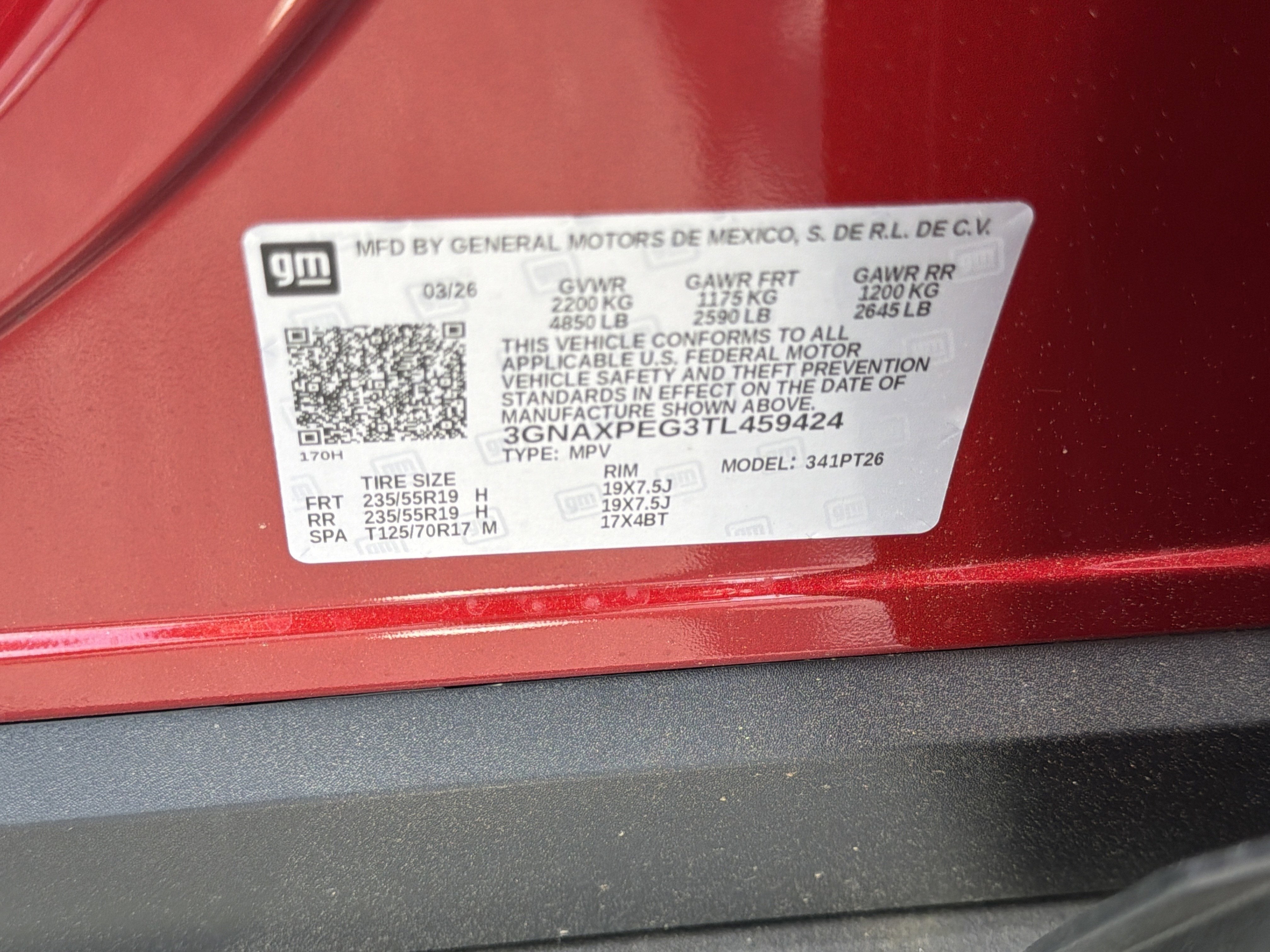 2026 Chevrolet Equinox AWD LT