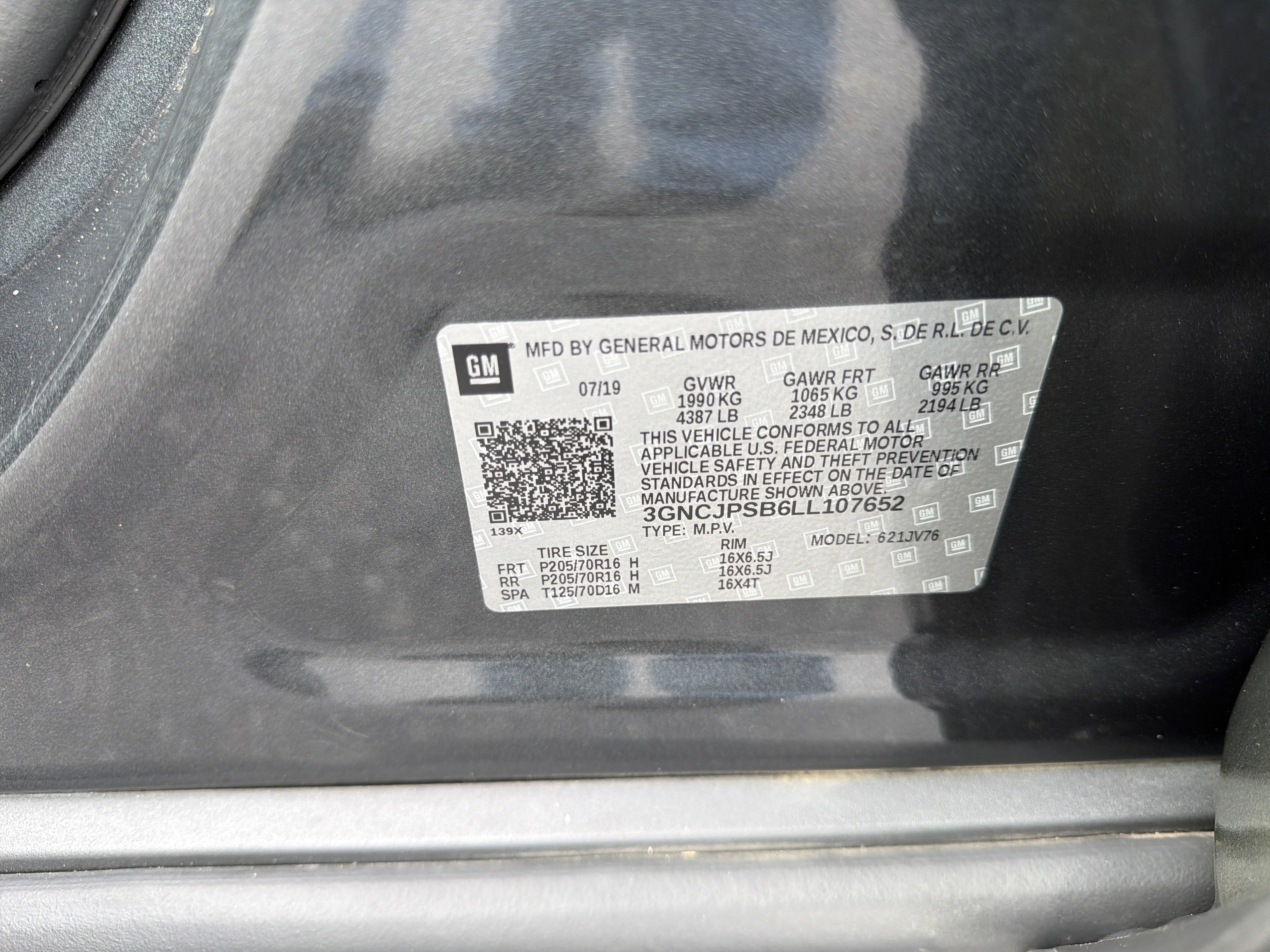 2020 Chevrolet Trax LT