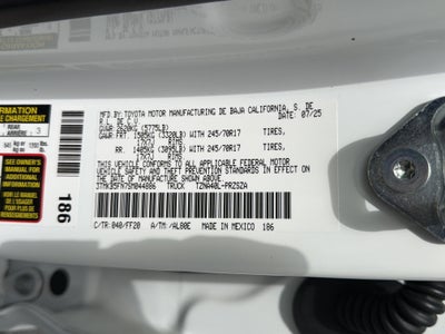 2025 Toyota Tacoma 2WD SR5