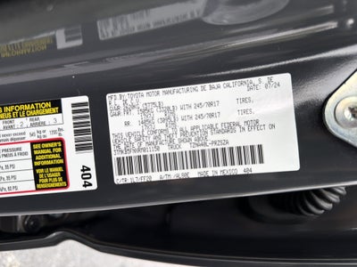 2024 Toyota Tacoma 2WD SR5