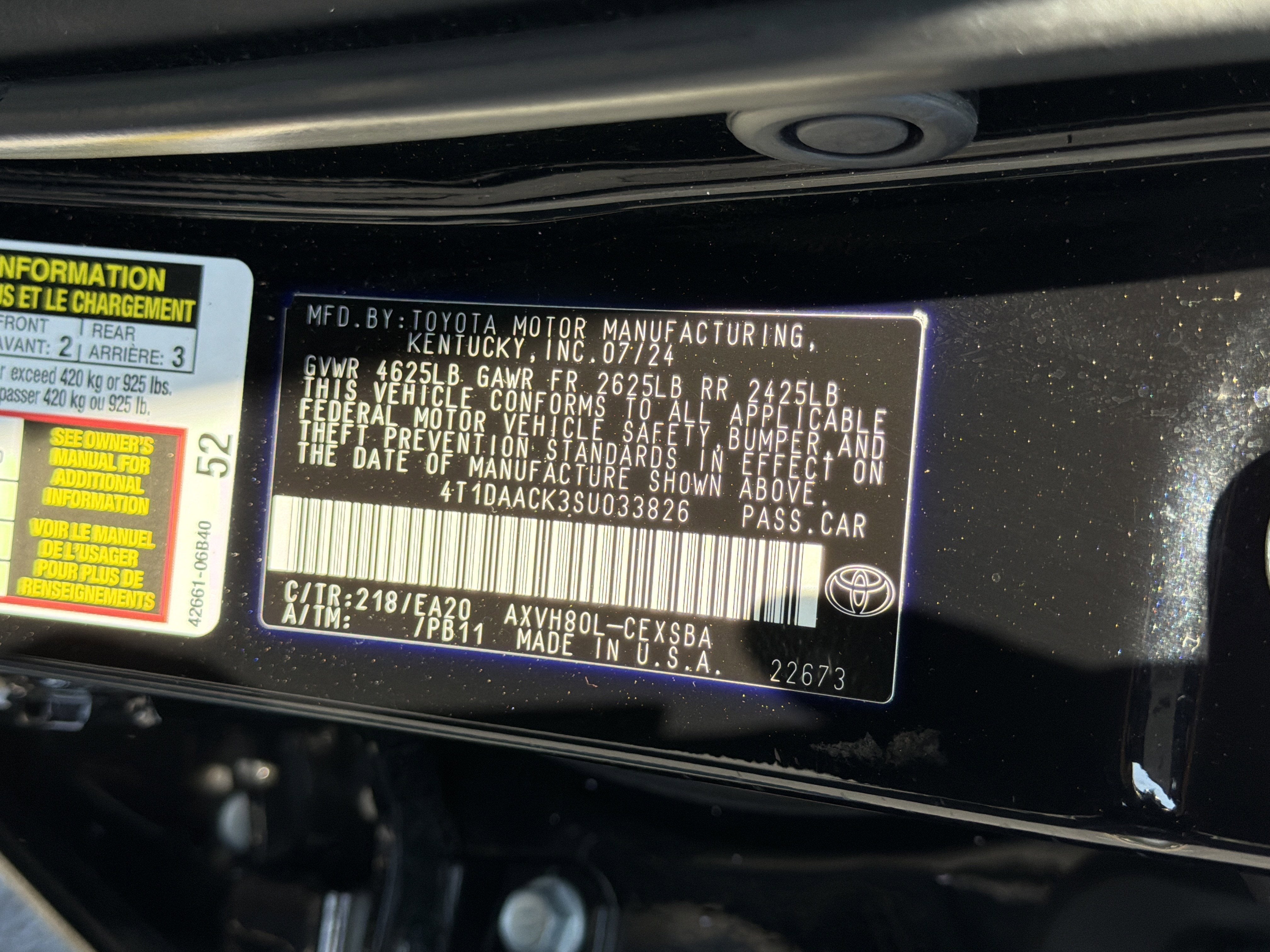 2025 Toyota Camry LE