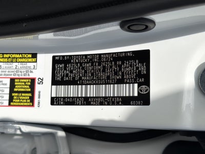 2025 Toyota Camry LE