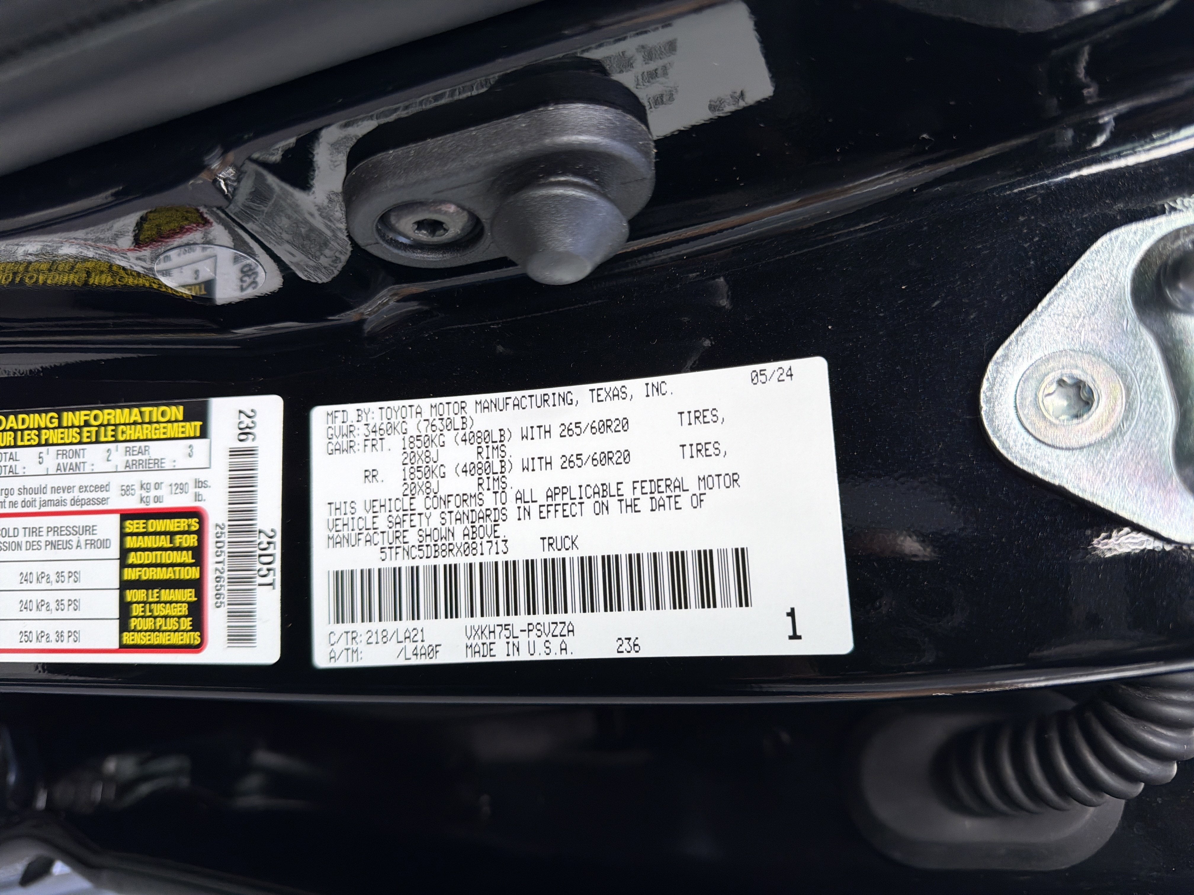 2024 Toyota Tundra 4WD Platinum Hybrid