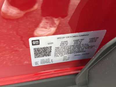 2026 Chevrolet Trax 1RS