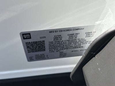 2026 Chevrolet Trax 1RS