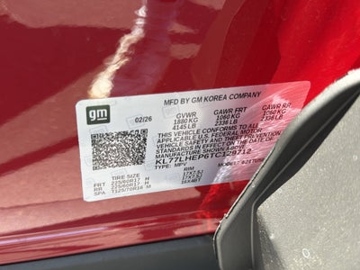 2026 Chevrolet Trax LT