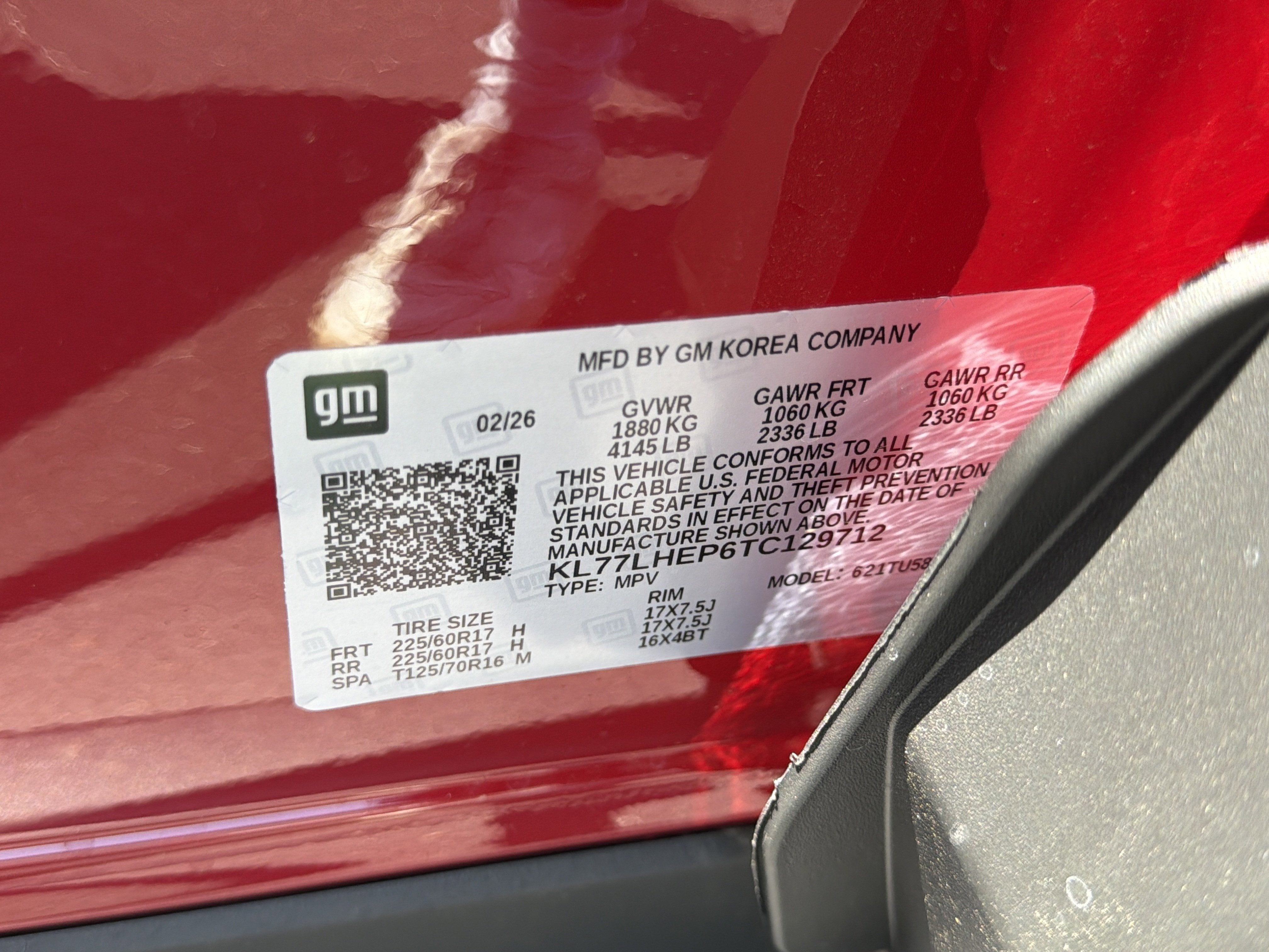 2026 Chevrolet Trax LT