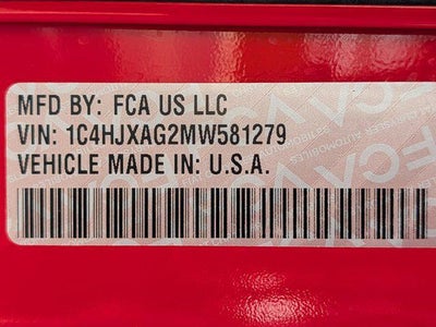 2021 Jeep Wrangler Sport