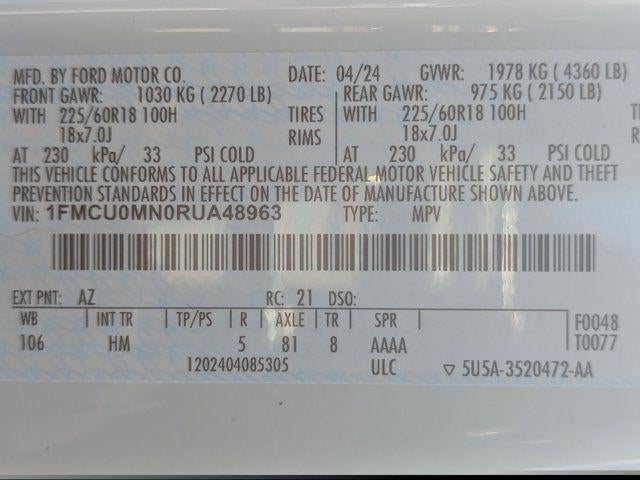 2024 Ford Escape ST-Line