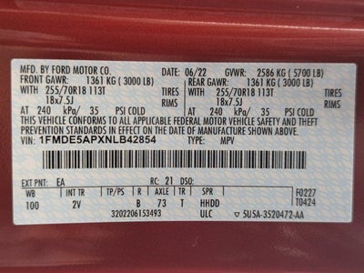 2022 Ford Bronco Outer Banks