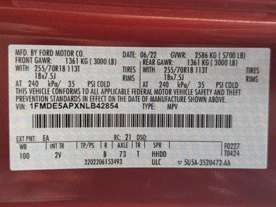 2022 Ford Bronco Outer Banks