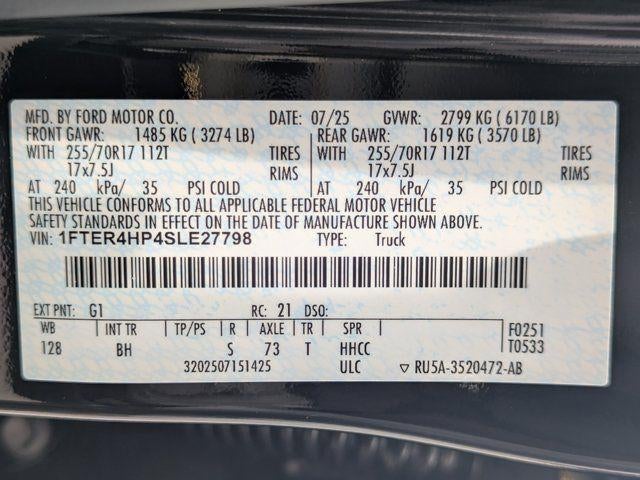 2025 Ford Ranger XLT