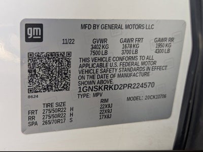 2023 Chevrolet Tahoe RST