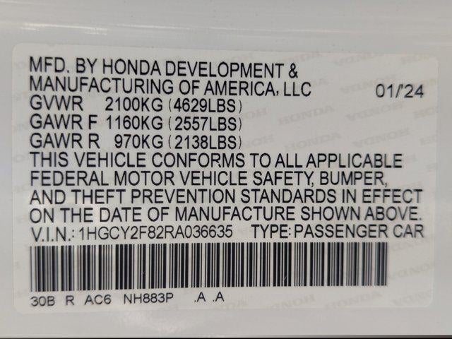 2024 Honda Accord Hybrid Touring