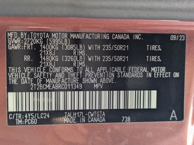 2024 Lexus RX 500h F SPORT Performance