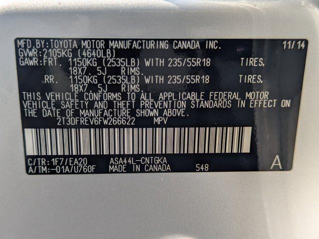 2015 Toyota RAV4 Limited