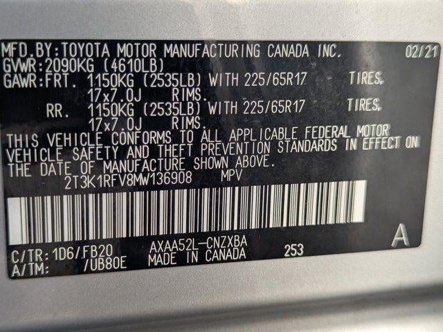 2021 Toyota RAV4 LE