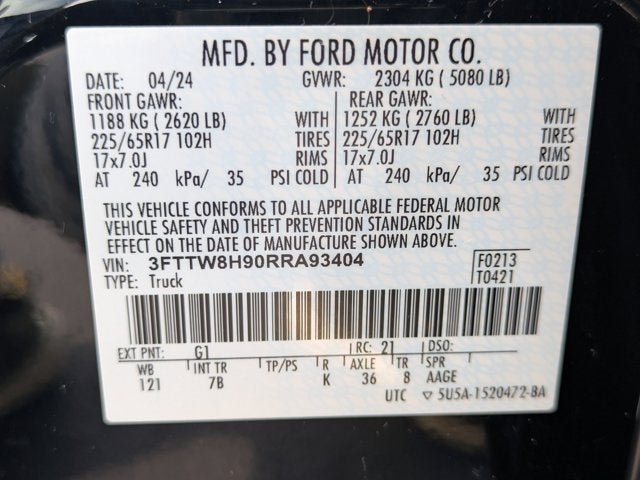 2024 Ford Maverick XLT