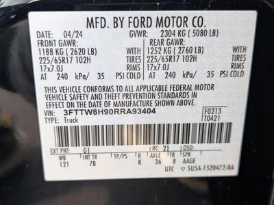 2024 Ford Maverick XLT