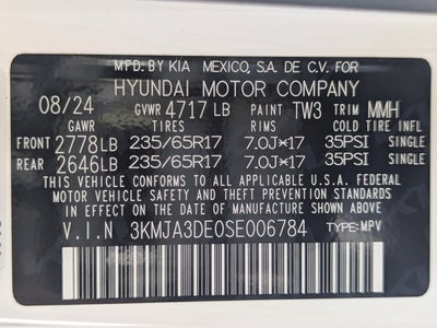 2025 Hyundai Tucson SE