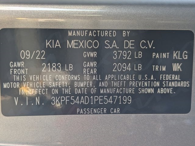 2023 Kia Forte GT-Line