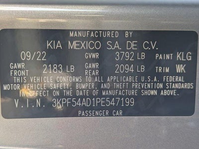 2023 Kia Forte GT-Line