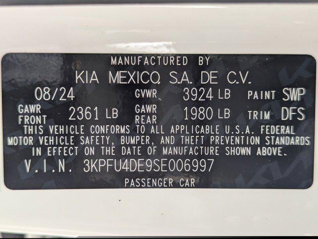 2025 Kia K4 EX
