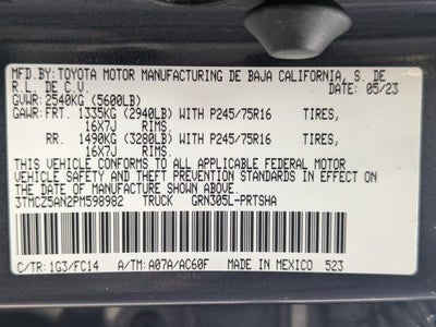 2023 Toyota Tacoma SR5 V6