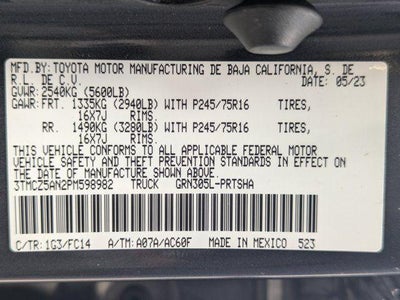 2023 Toyota Tacoma SR5 V6